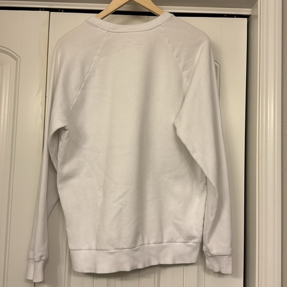 Under Armour White crew Sweatshirt size adult Small - Picture 4 of 4